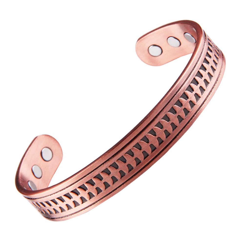 COPPER BRACELET WITH MAGNETS ARROW DESIGN BY ATOMIC29