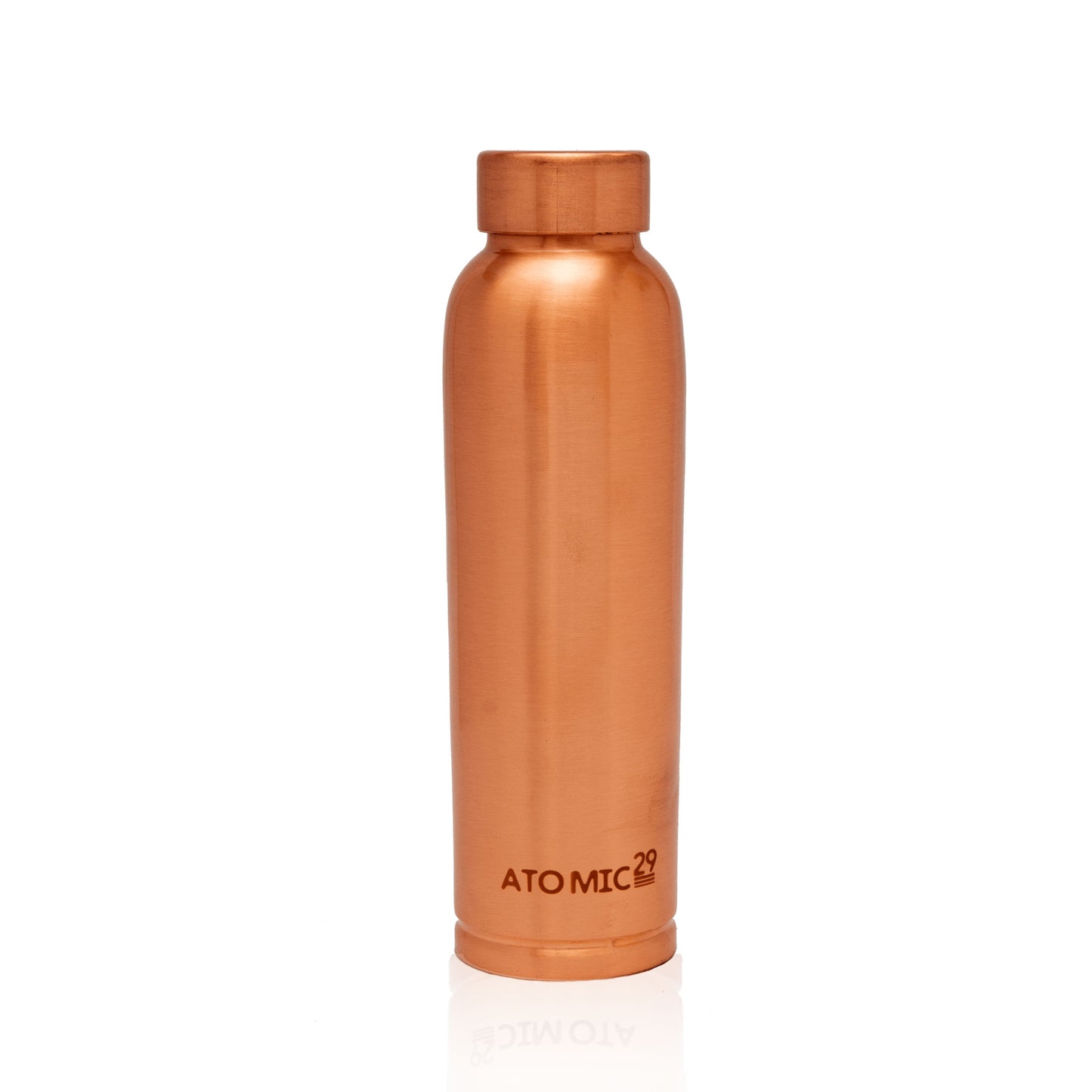 Copper Water Bottle Choice Design 950ml - 1L with carry on Burlap (Jute) bag