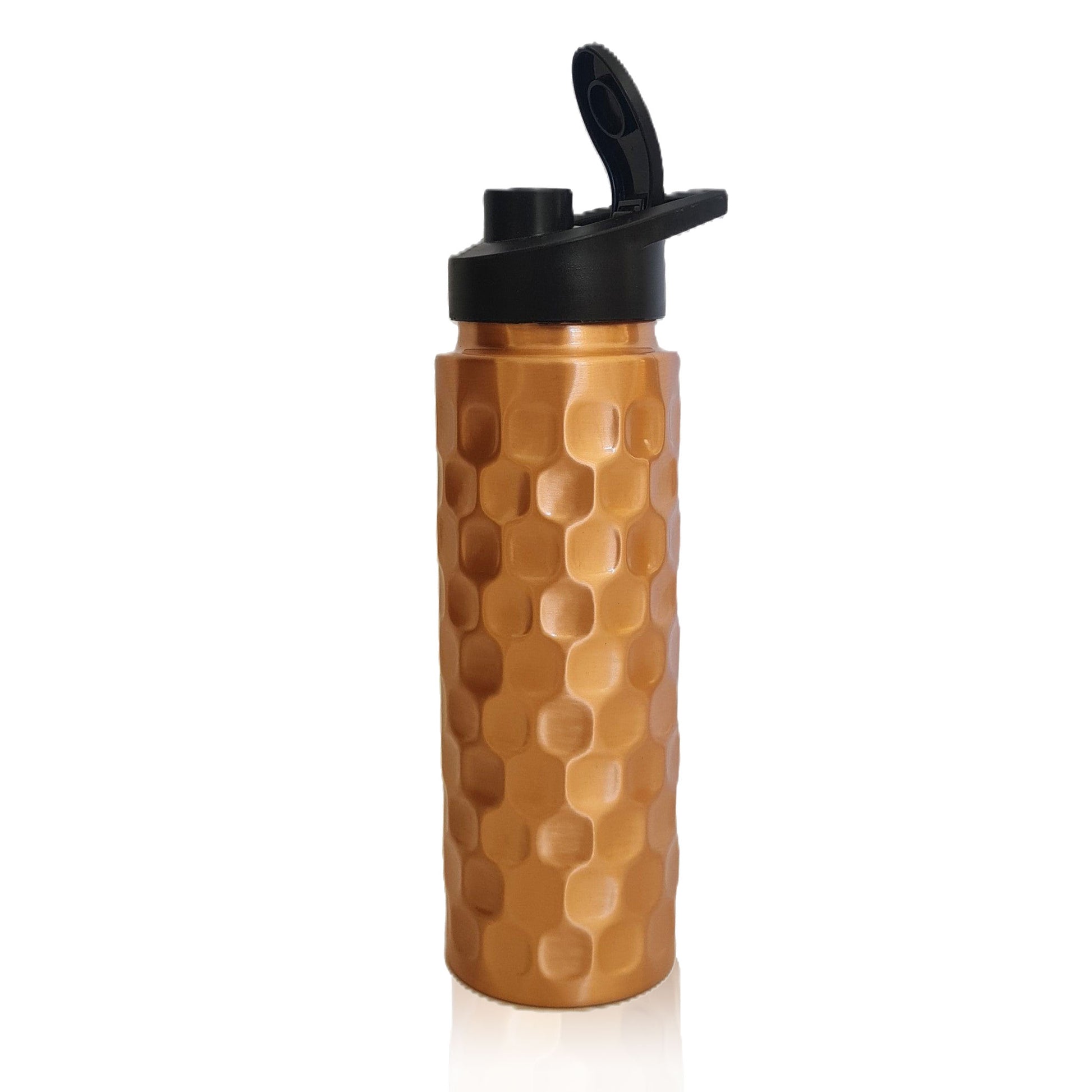 COPPER WATER BOTTLE DIAMOND POP TOP DESIGN BY ATOMIC29