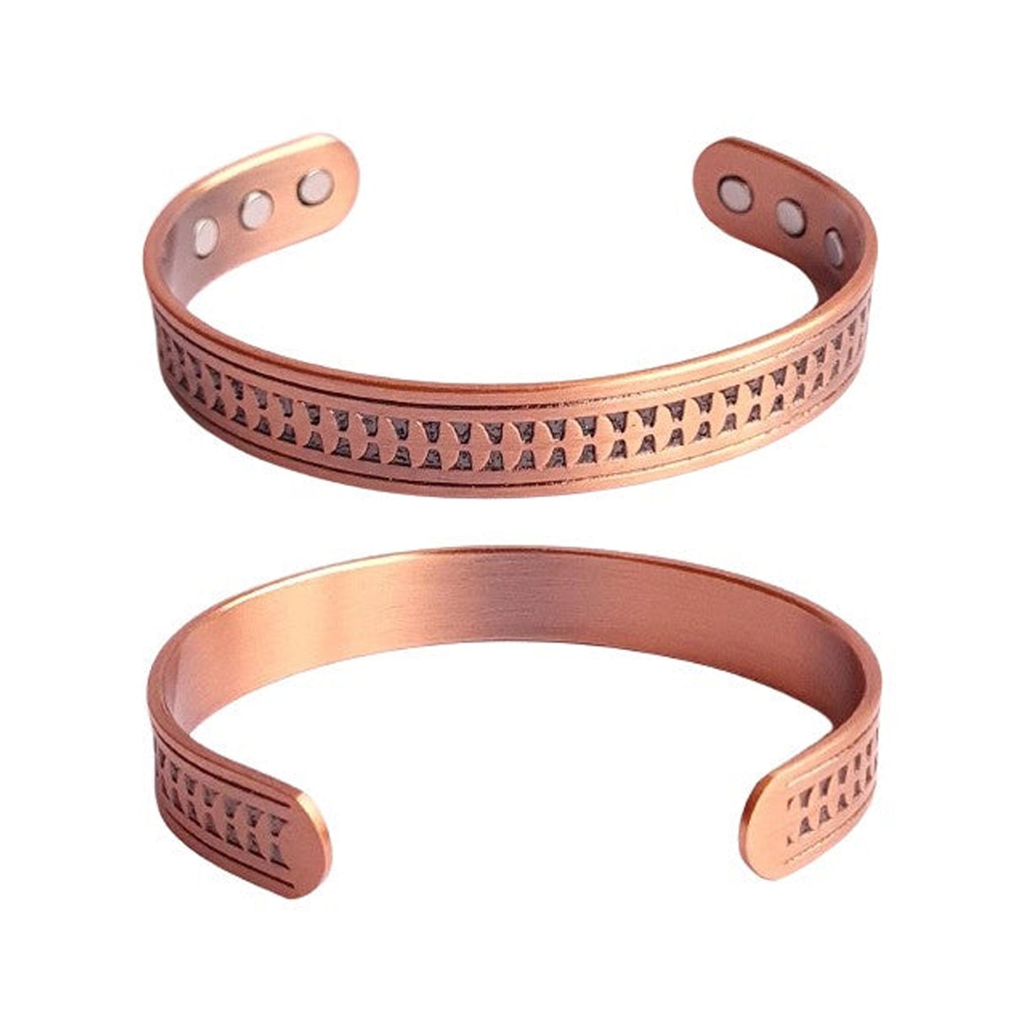 COPPER BRACELET WITH MAGNETS ARROW DESIGN BY ATOMIC29