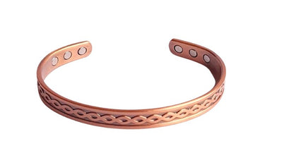 COPPER BRACELET WITH MAGNETS INFINITY DESIGN BY ATOMIC29