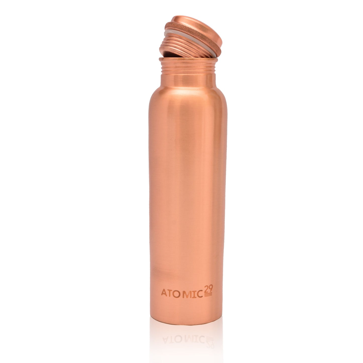 COPPER WATER BOTTLE MATTE DESIGN BY ATOMIC29